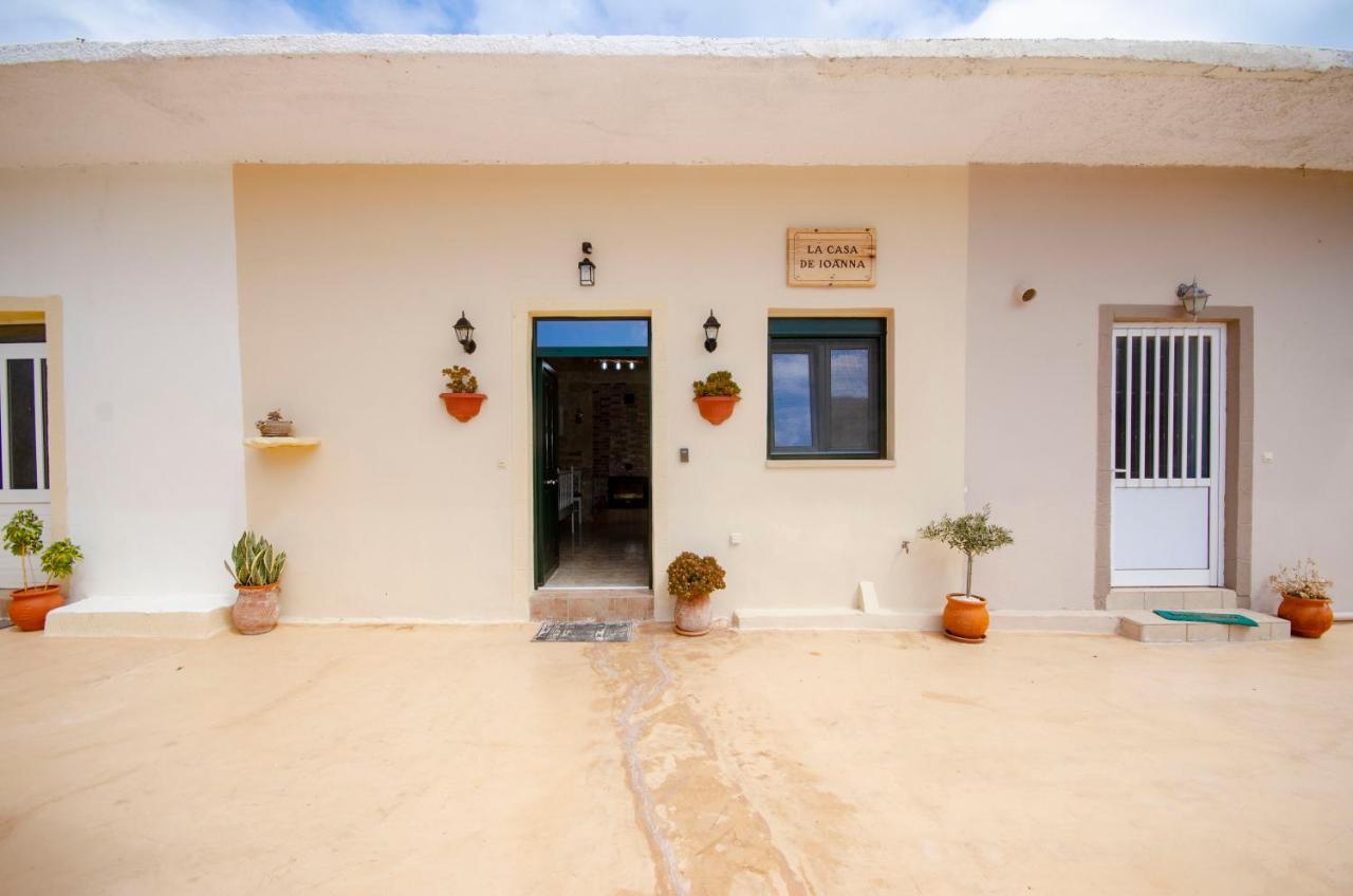 La Casa De Ioanna Leilighet Kíssamos Eksteriør bilde
